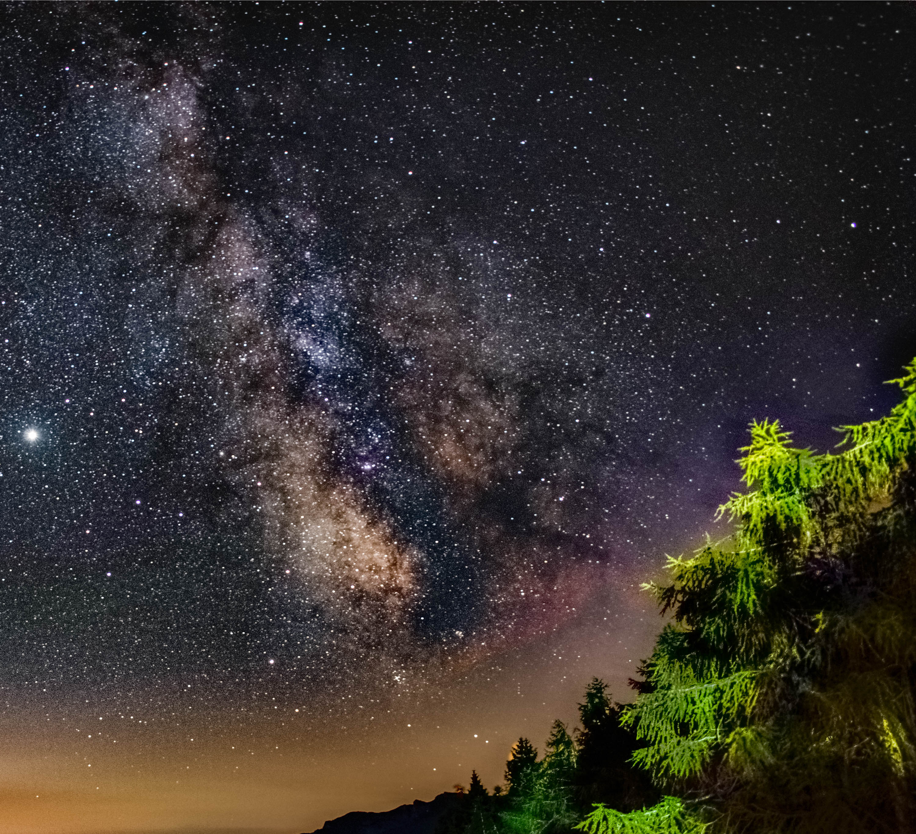 Milchstraße bei Bozen